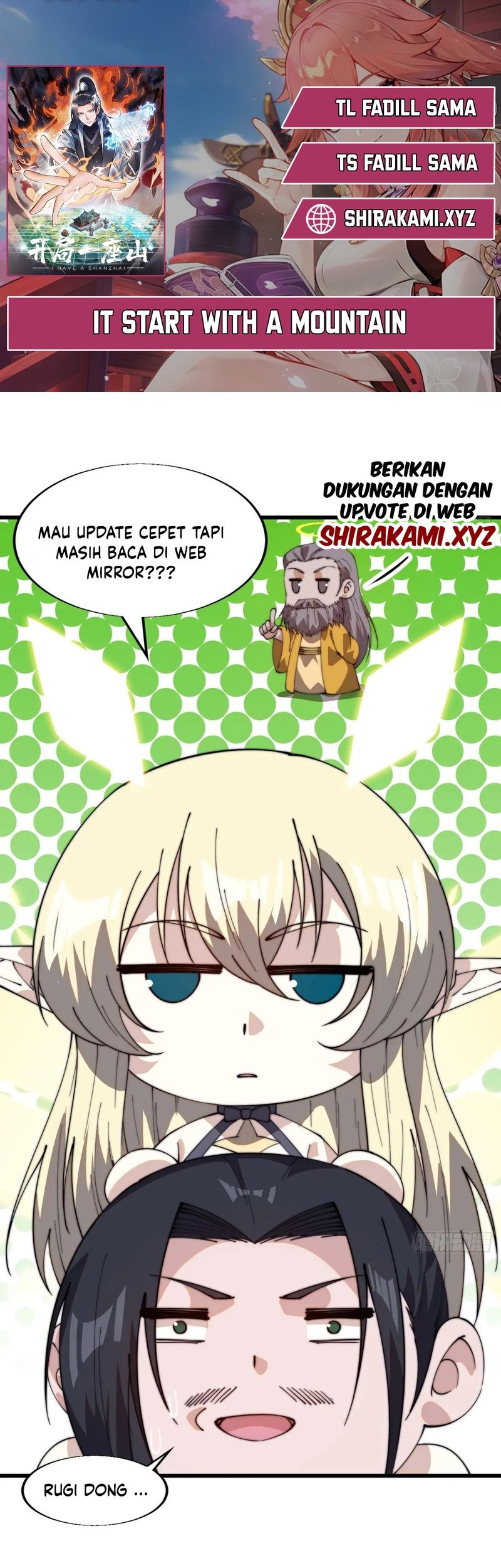 Komik It Starts With A Mountain Chapter 852 gambar 1