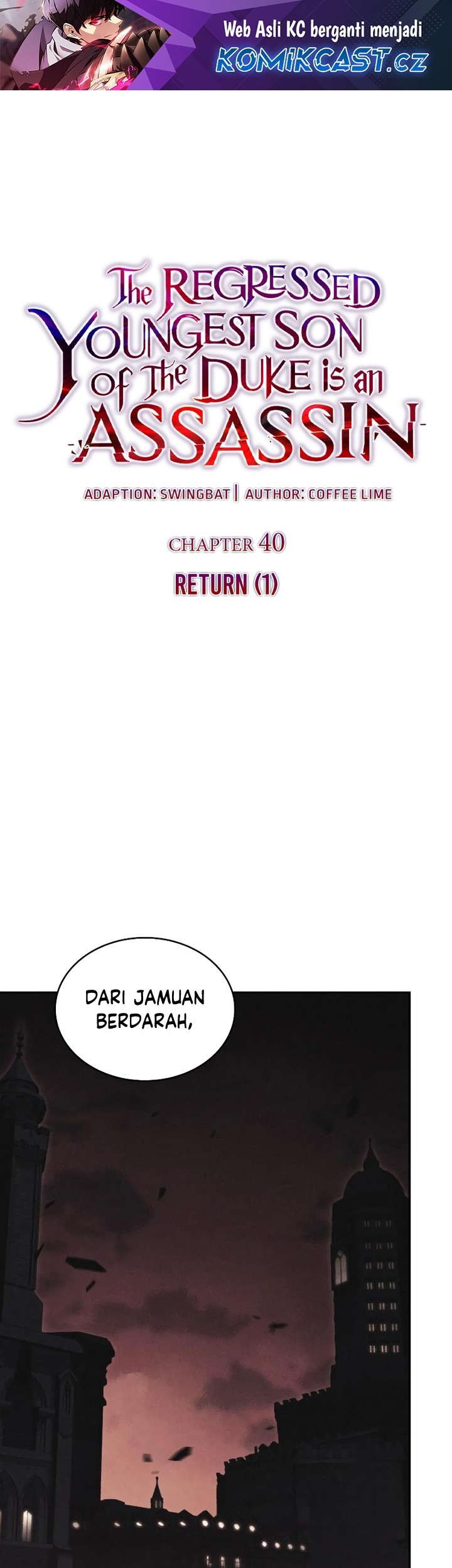Manhwa The Regressed Son Of A Duke Is An Assassin Chapter 40 gambar 2