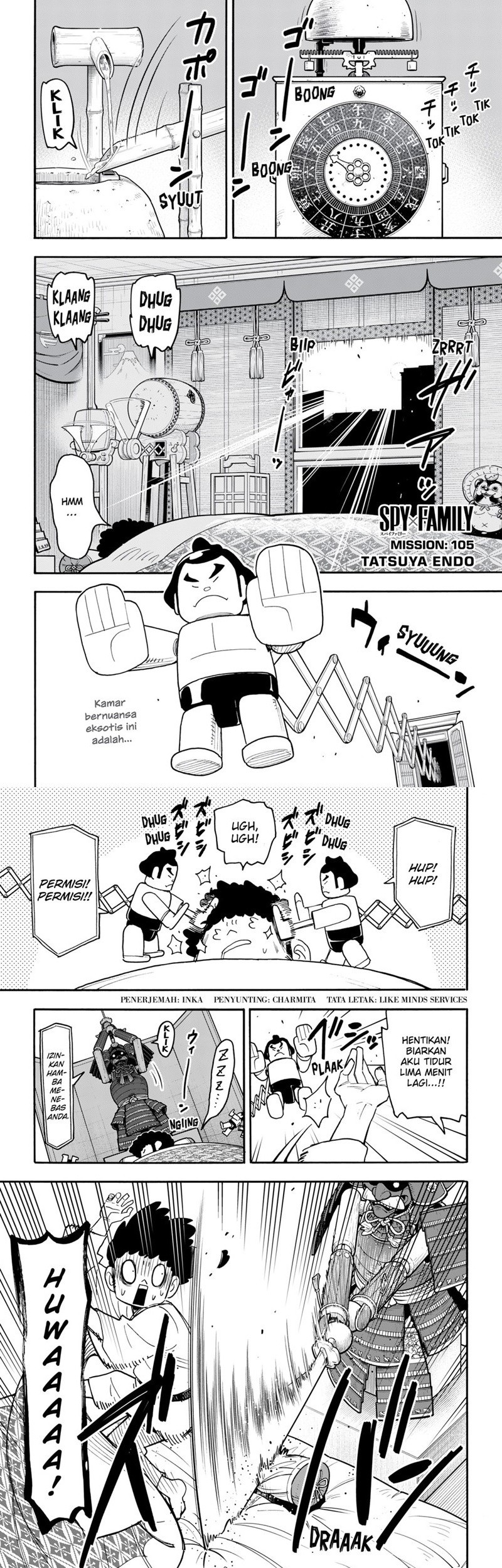 Komik Spy X Family Chapter 105 gambar 1