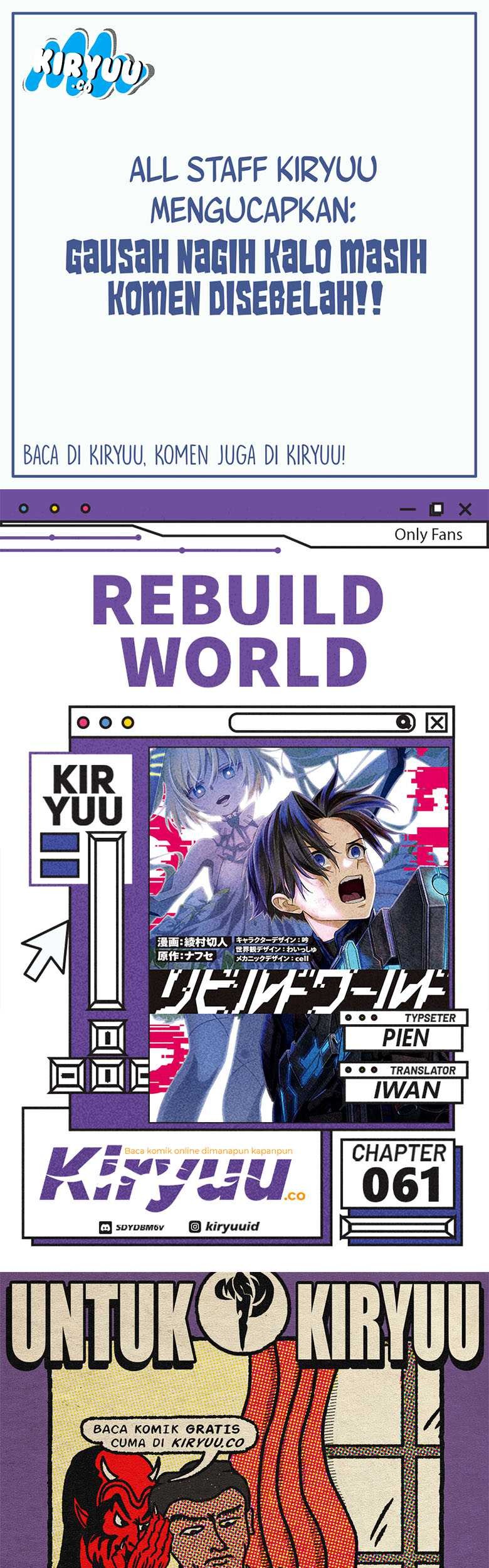 Komik Rebuild World Chapter 61 gambar 1