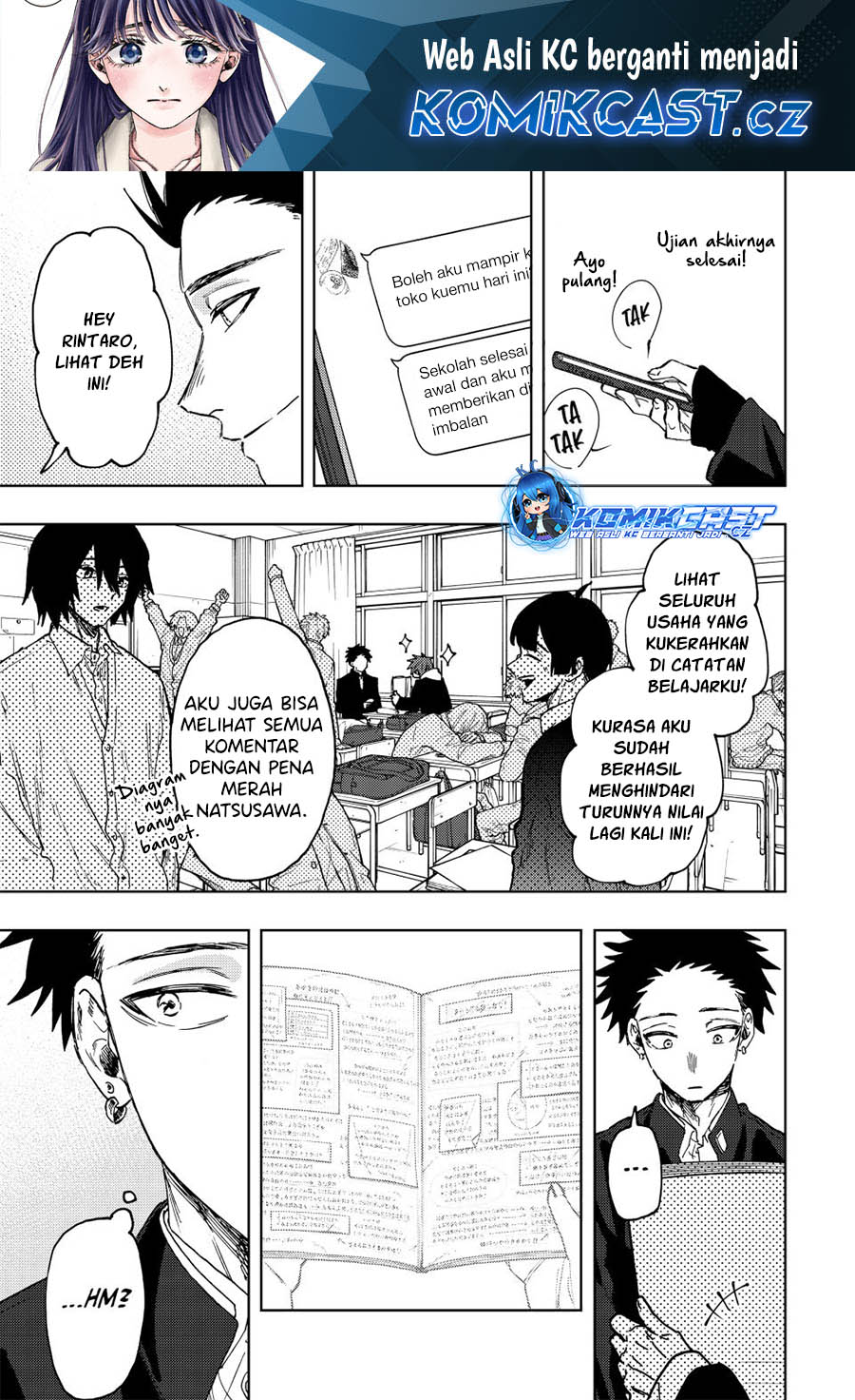 Manga Kaoru Hana wa Rin to Saku Chapter 86 gambar 2