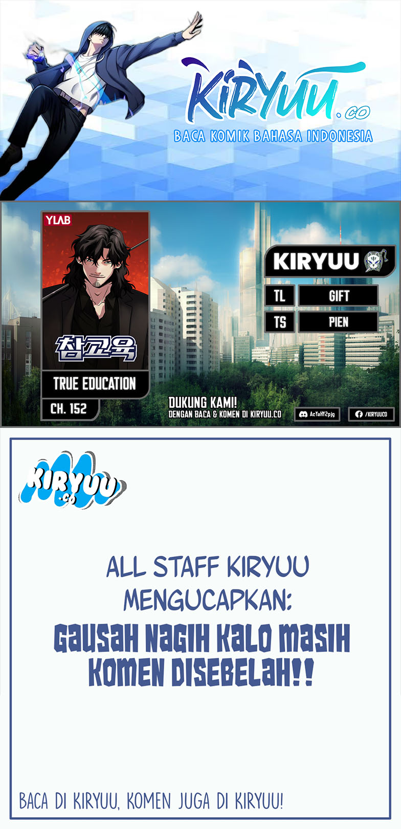 Komik True Education Chapter 153 gambar 1