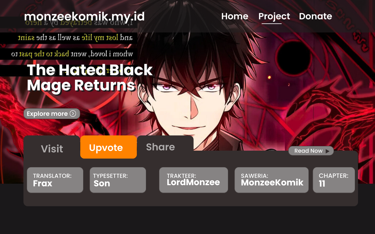 Komik The Hated Black Mage Returns Chapter 11 gambar 1