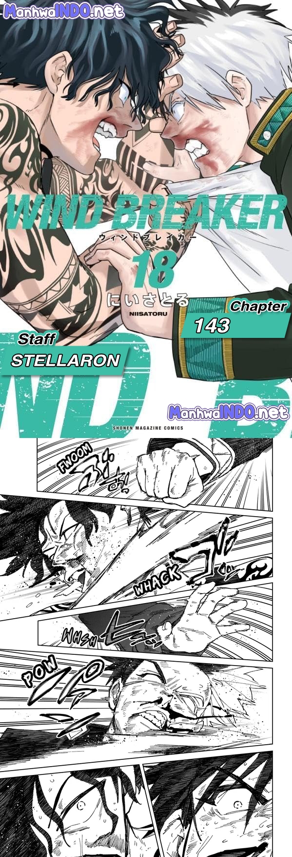 Komik Wind Breaker (NII Satoru) Chapter 143 gambar 1