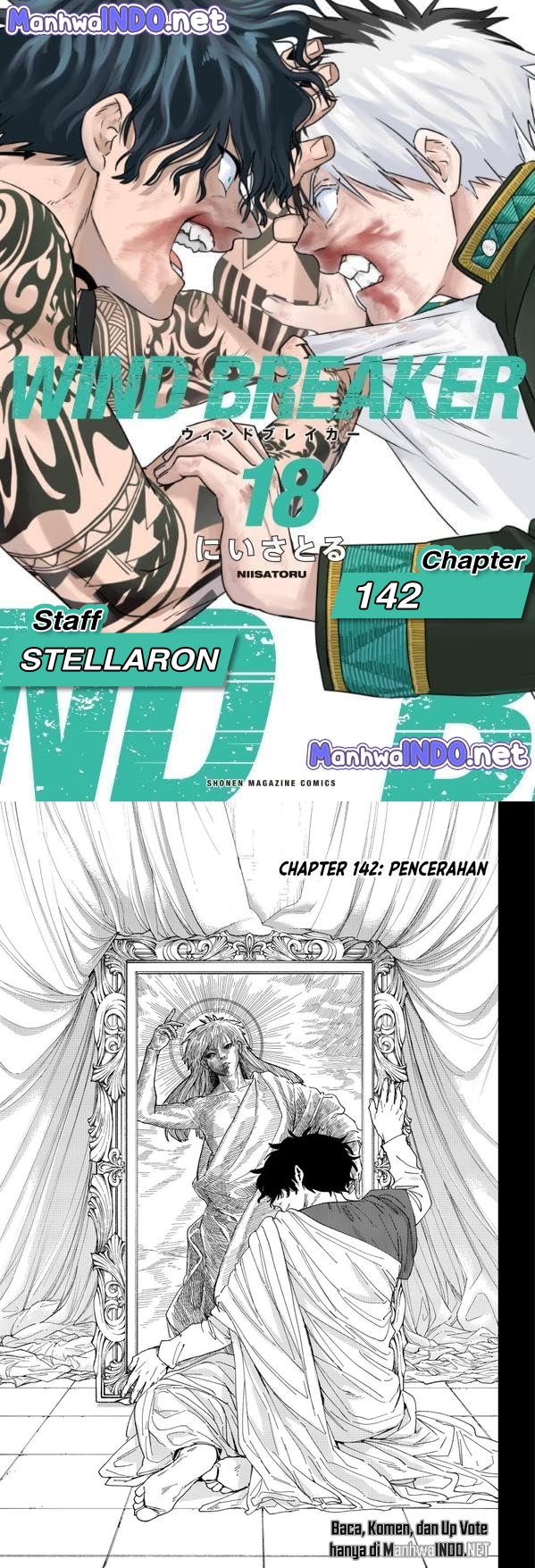 Komik Wind Breaker (NII Satoru) Chapter 142 gambar 1