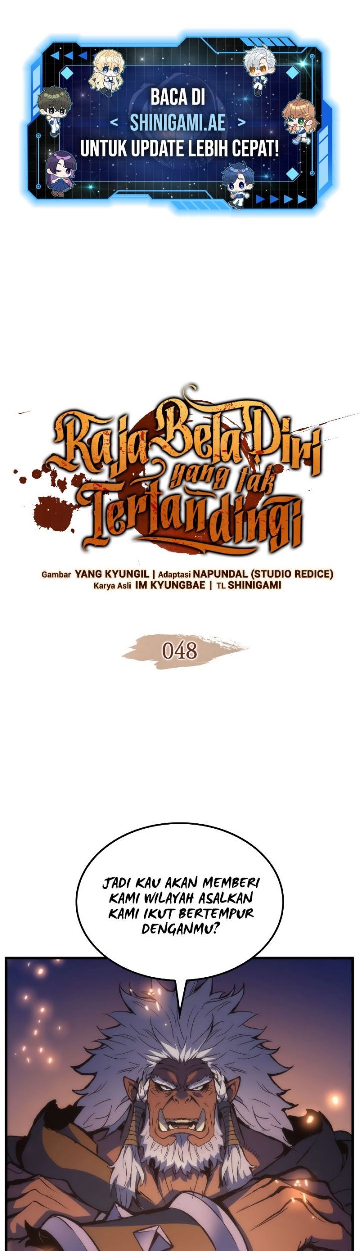 Manhwa The Indomitable Martial King Chapter 48 gambar 2