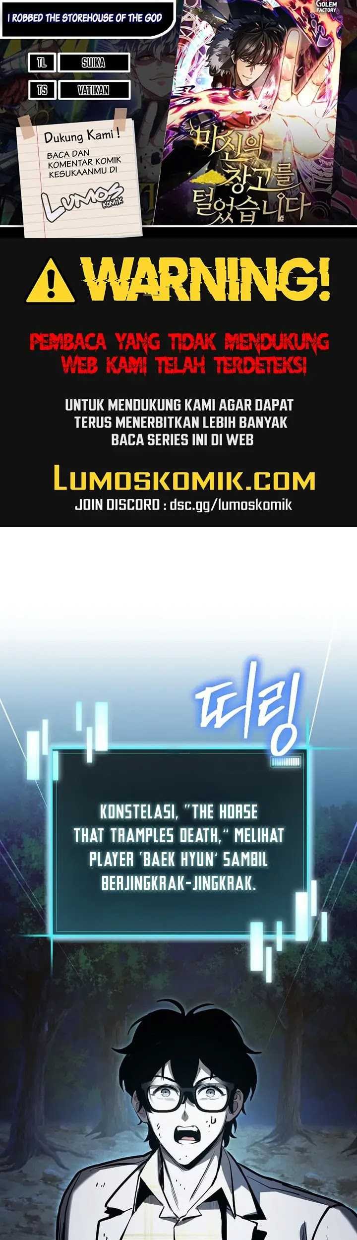 Komik I Robbed The Storehouse Of The God Chapter 21 gambar 1