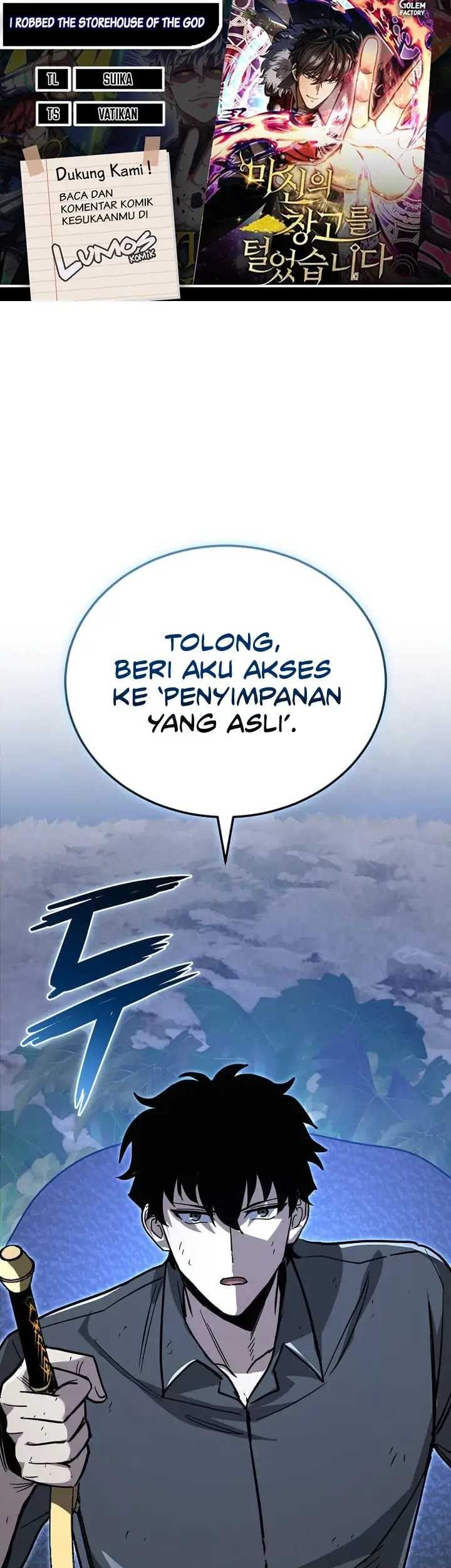 Komik I Robbed The Storehouse Of The God Chapter 20 gambar 1