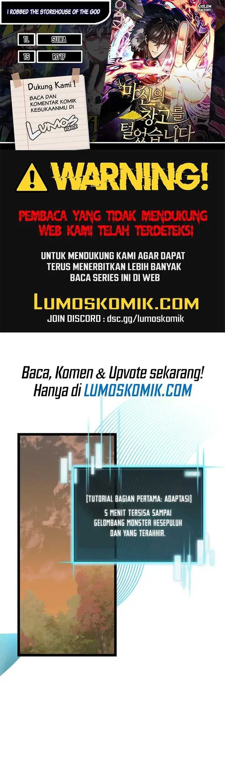 Komik I Robbed The Storehouse Of The God Chapter 17 gambar 1