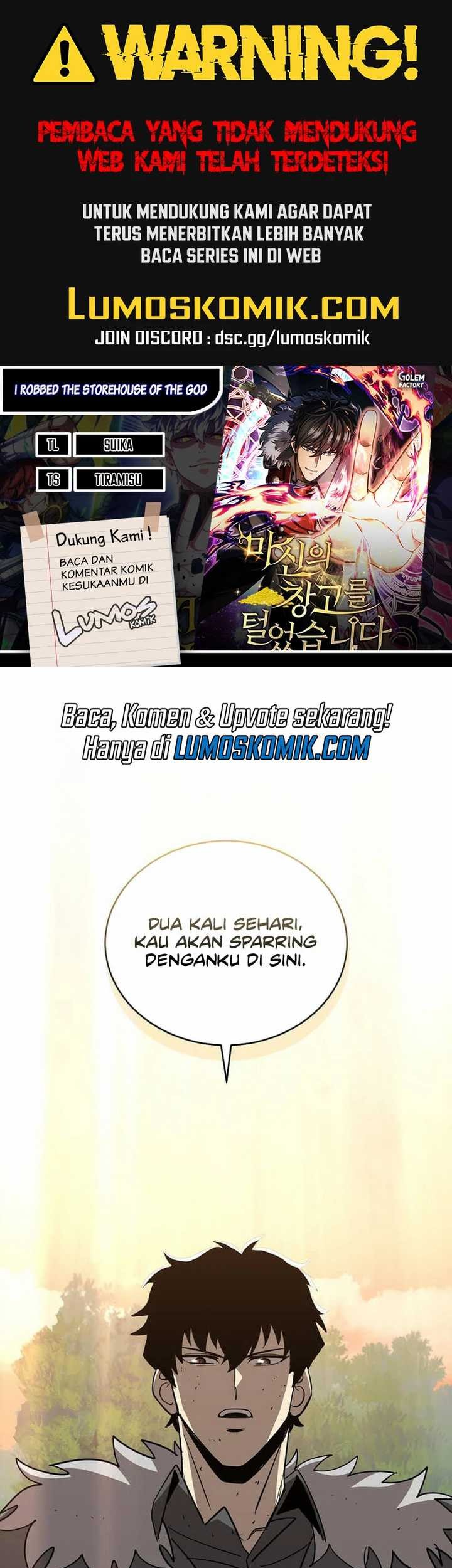 Komik I Robbed The Storehouse Of The God Chapter 11 gambar 1