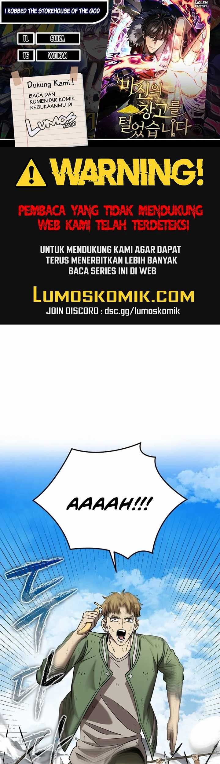 Komik I Robbed The Storehouse Of The God Chapter 08 gambar 1