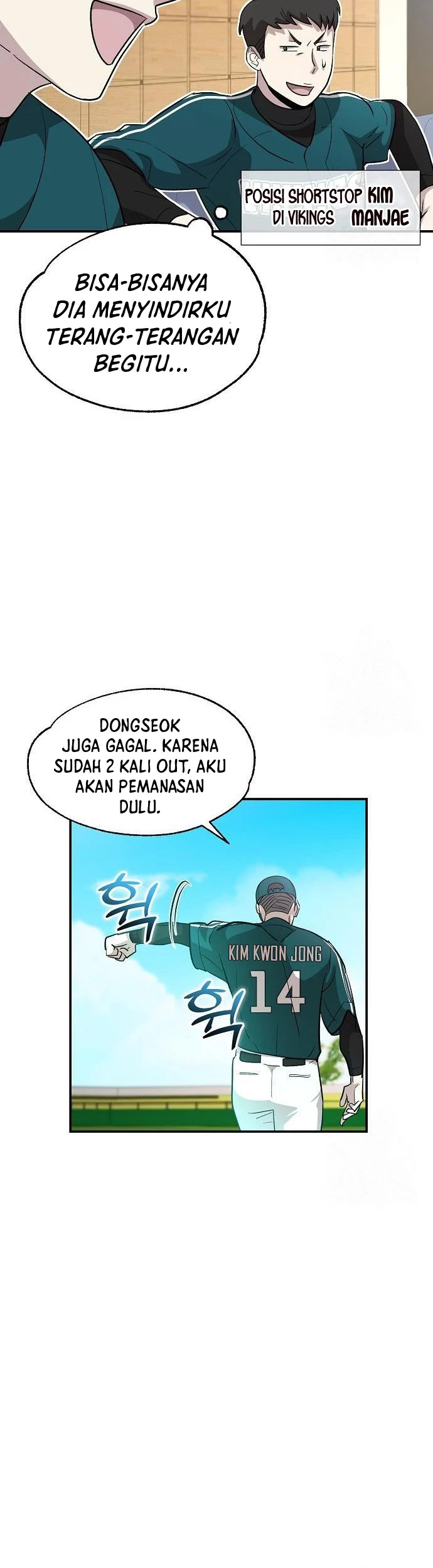 Genius Hitter Hits Fastball Chapter 14 - Halaman 34