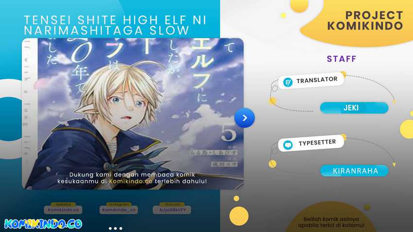 Komik Tensei Shite High Elf ni Narimashitaga, Slow Life wa 120-nen de Akimashita Chapter 26 gambar 1