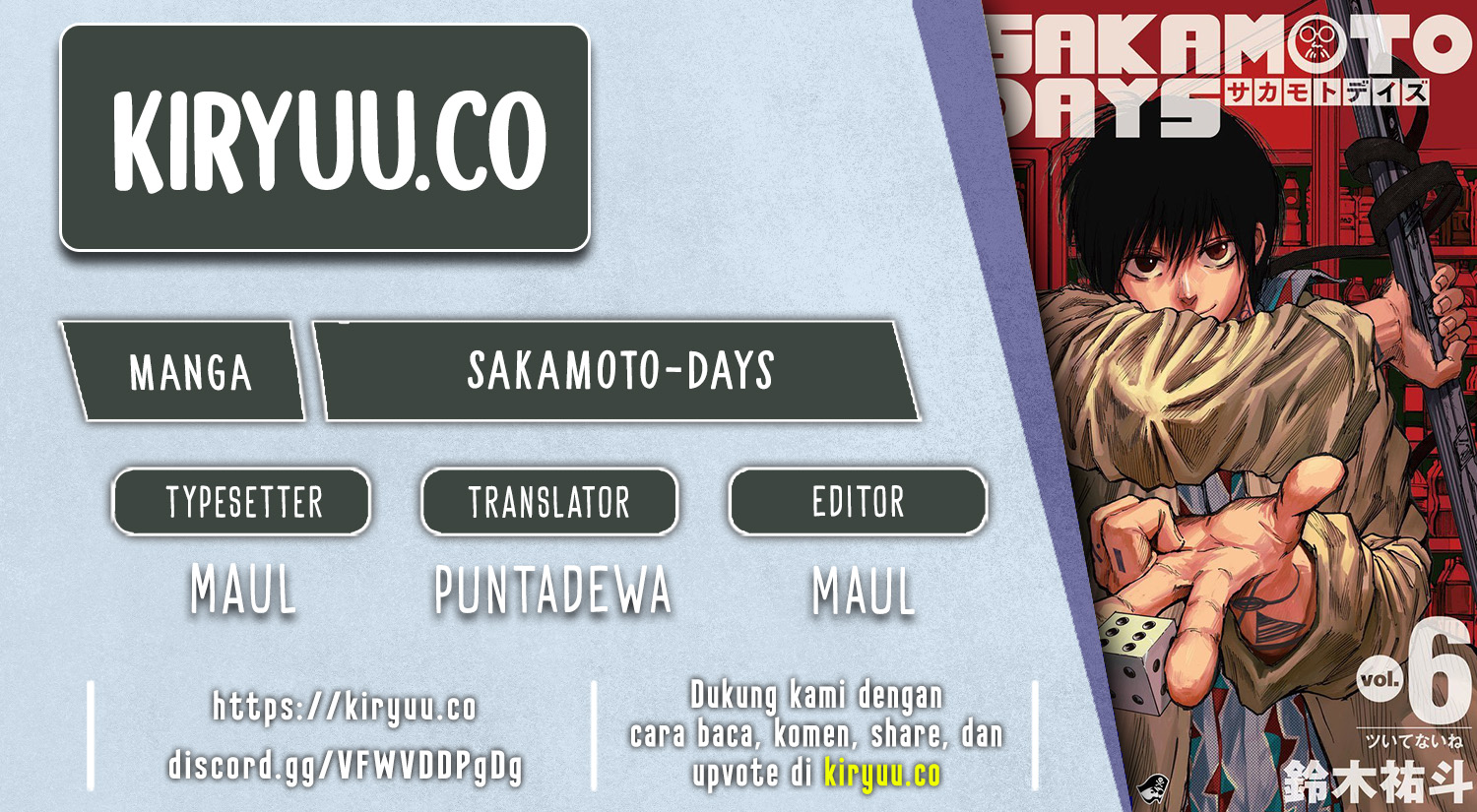Komik Sakamoto Days Chapter 183 gambar 1