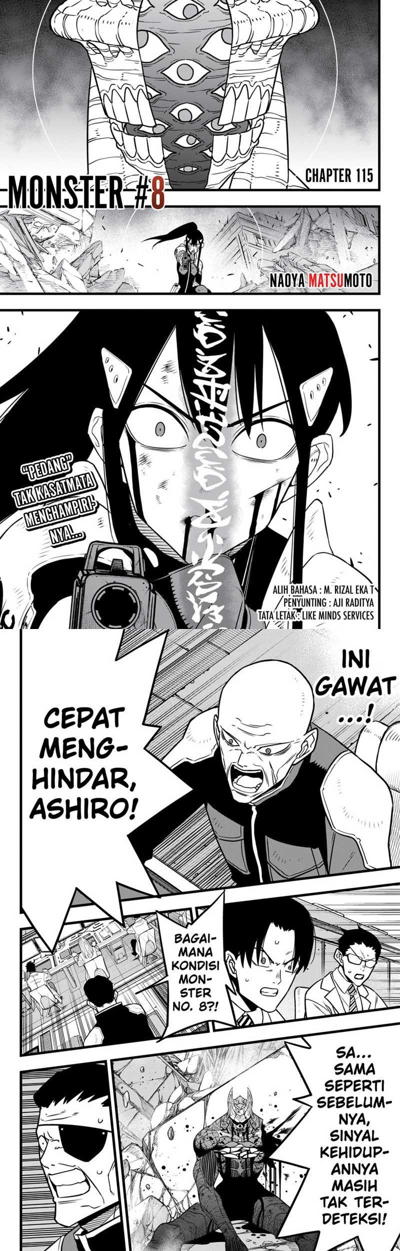Komik 8Kaijuu Chapter 115 gambar 1