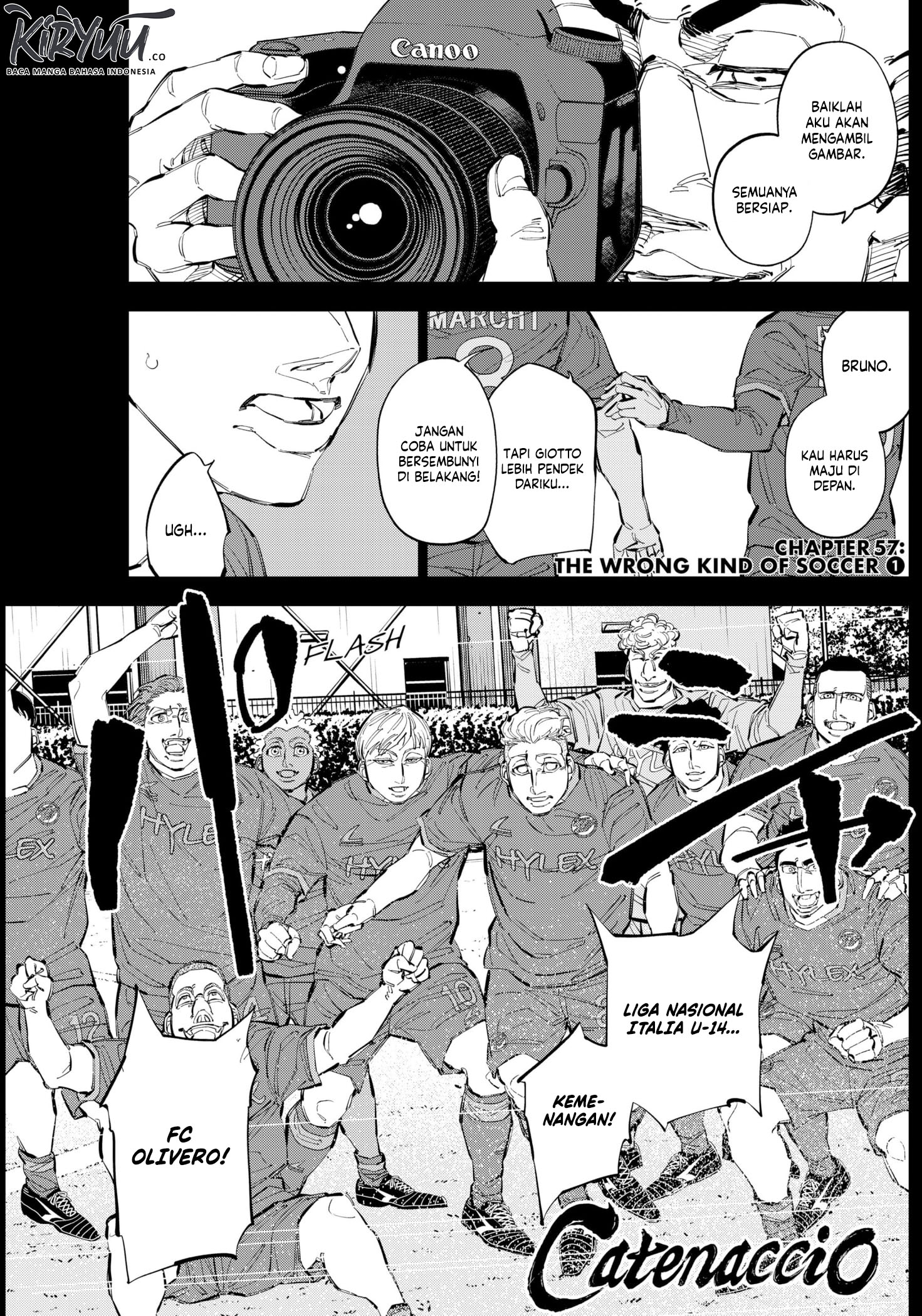 Manga Catenaccio Chapter 57 gambar 2