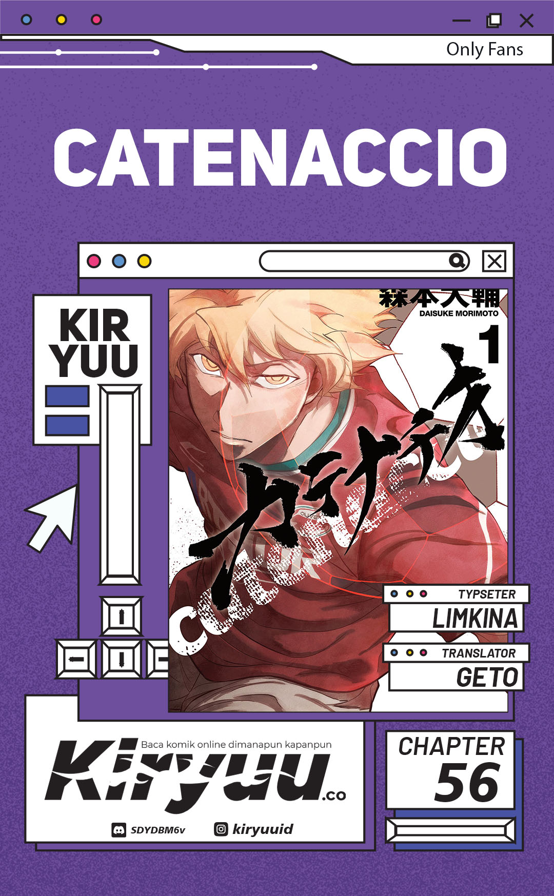 Komik Catenaccio Chapter 56 gambar 1