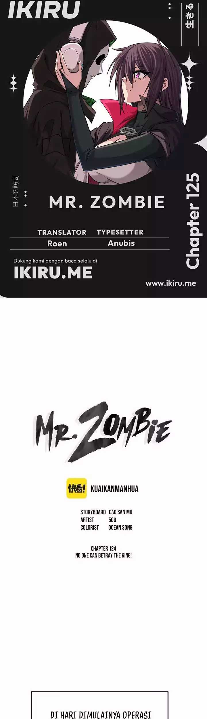 Komik Mr. Zombie Chapter 124 gambar 1
