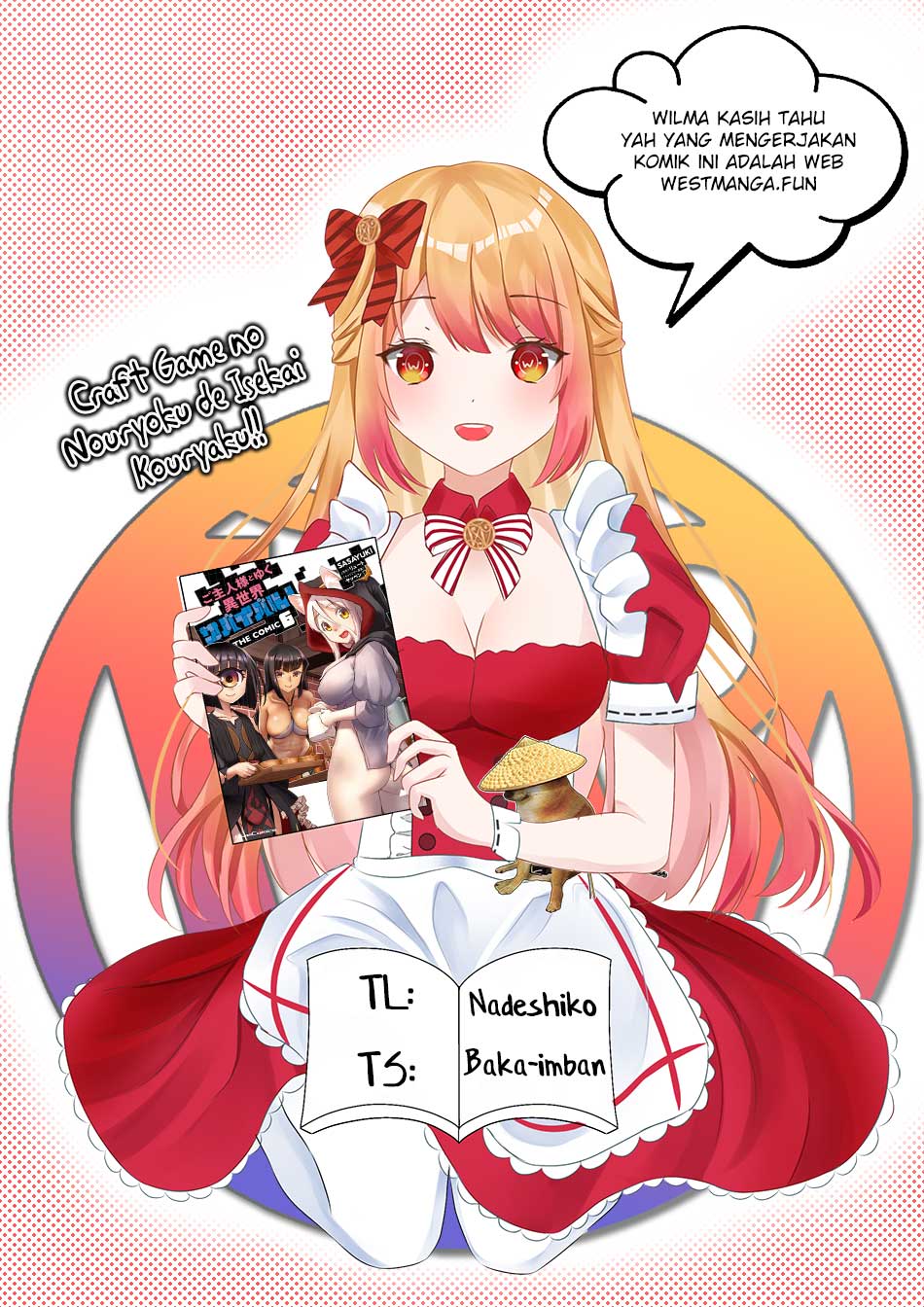 Craft Game no Nouryoku de Isekai Kouryaku!! Chapter 42 - Halaman 4