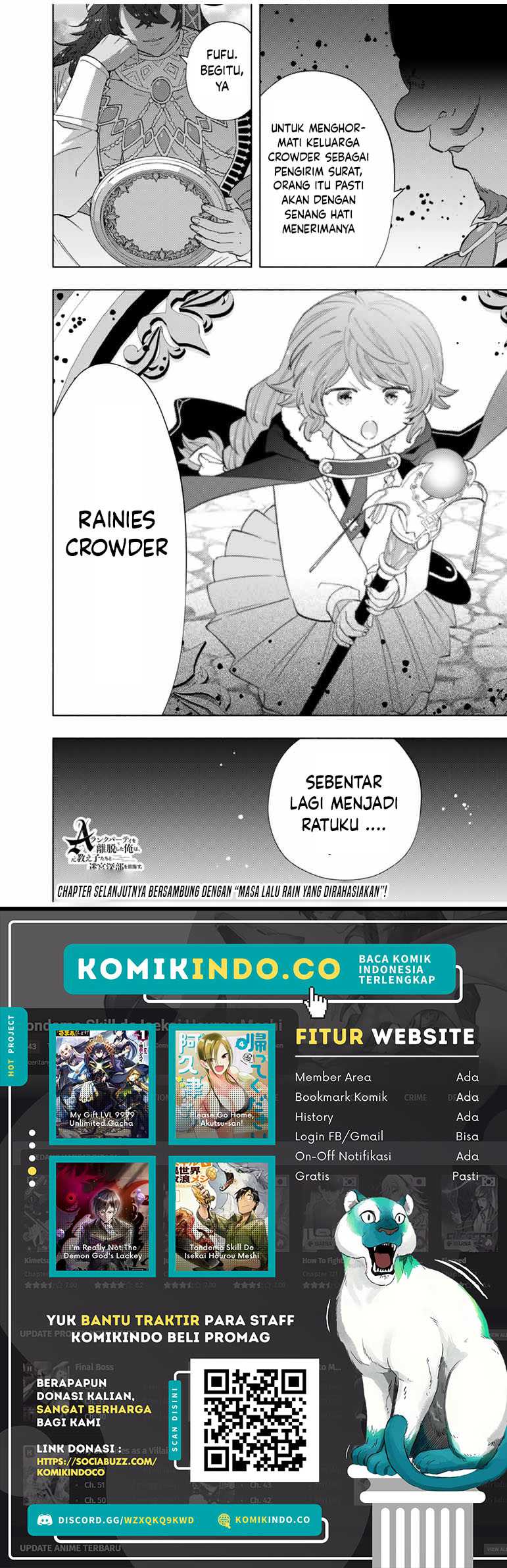 A Rank Party wo Ridatsu Shita Ore wa, Moto Oshiego Tachi to Meikyuu Shinbu wo Mezasu Chapter 105 - Halaman 14