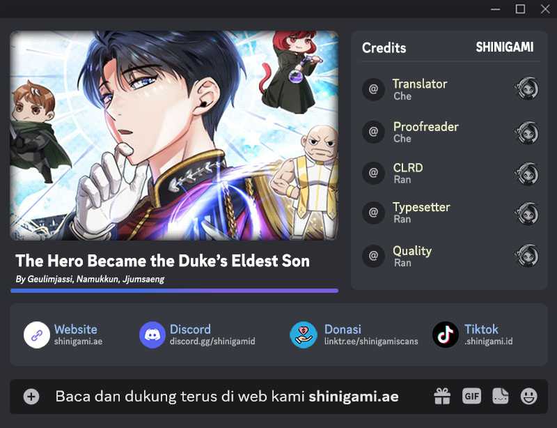 Komik The Hero Became The Duke’s Eldest Son Chapter 41 gambar 1