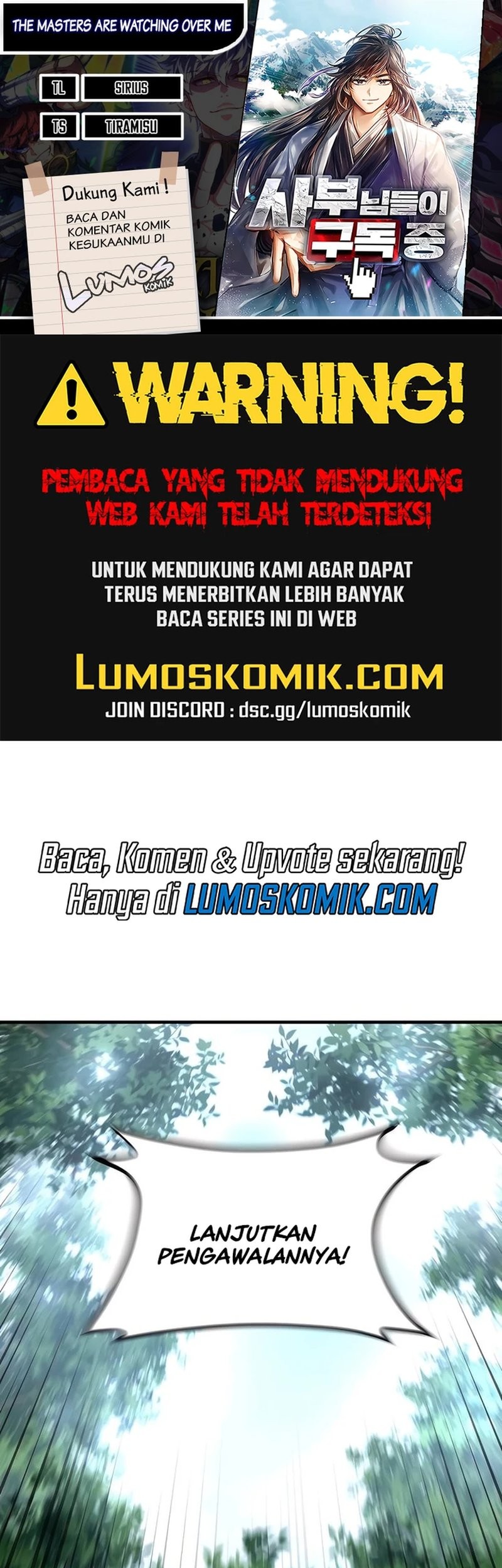 Komik The Masters Are Watching Over Me Chapter 08 gambar 1