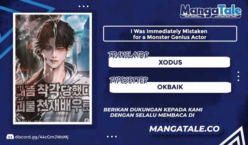 Komik I Was Immediately Mistaken for a Monster Genius Actor Chapter 10 gambar 1