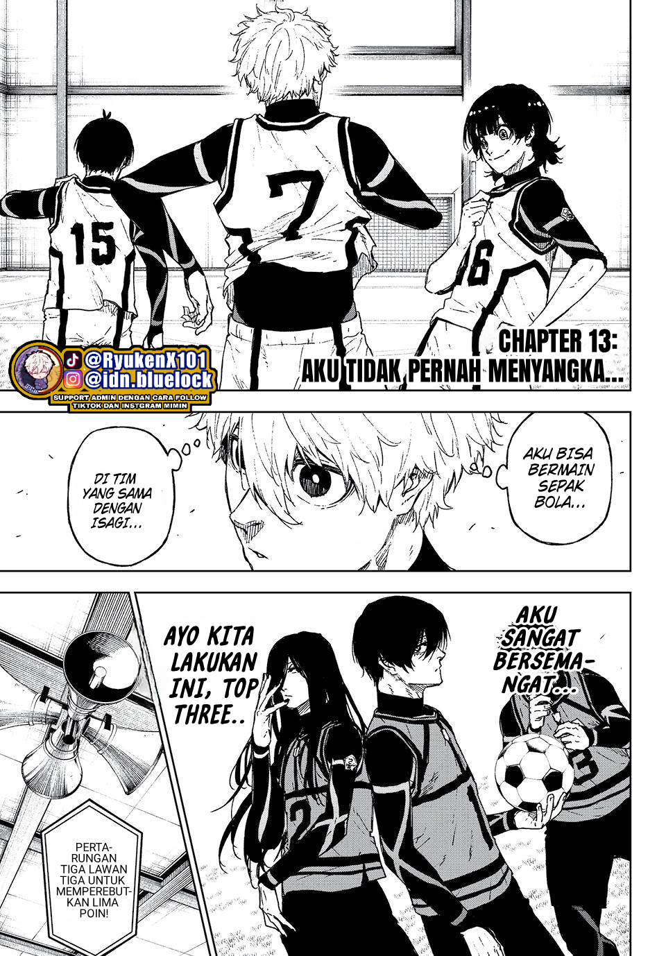 Komik Blue Lock: Episode Nagi Chapter 13 gambar 1