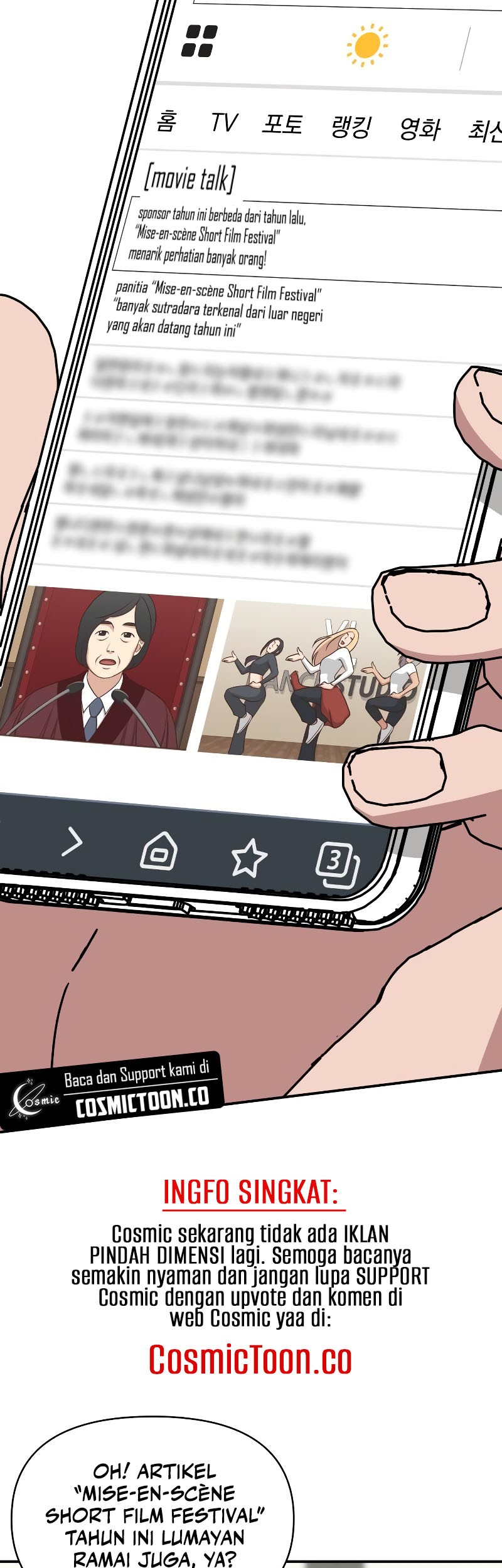 I Was Immediately Mistaken for a Monster Genius Actor Chapter 23 - Halaman 46