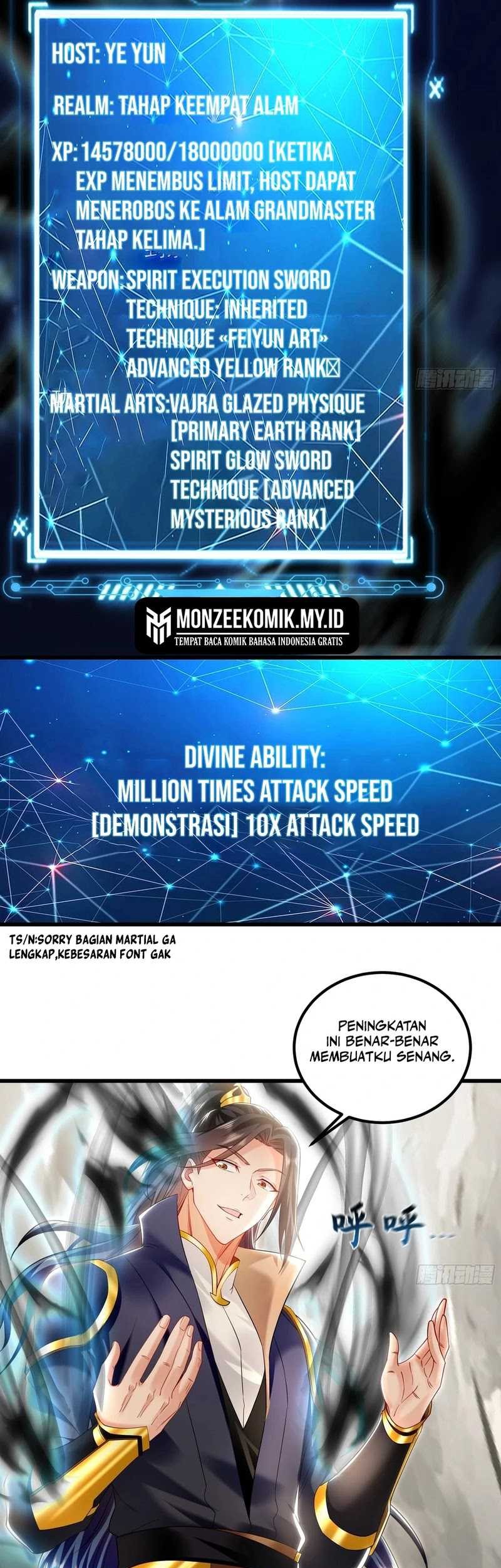 1 Million Times Attack Speed Chapter 34 - Halaman 8