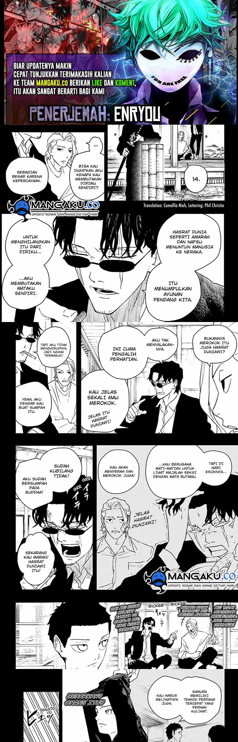 Komik Kagurabachi Chapter 51 gambar 1
