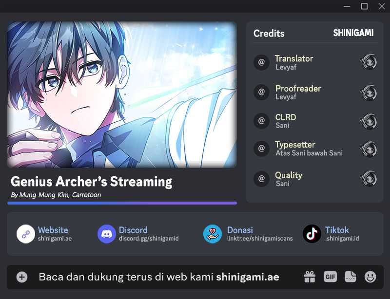 Komik Genius Archer’s Streaming Chapter 46 gambar 1