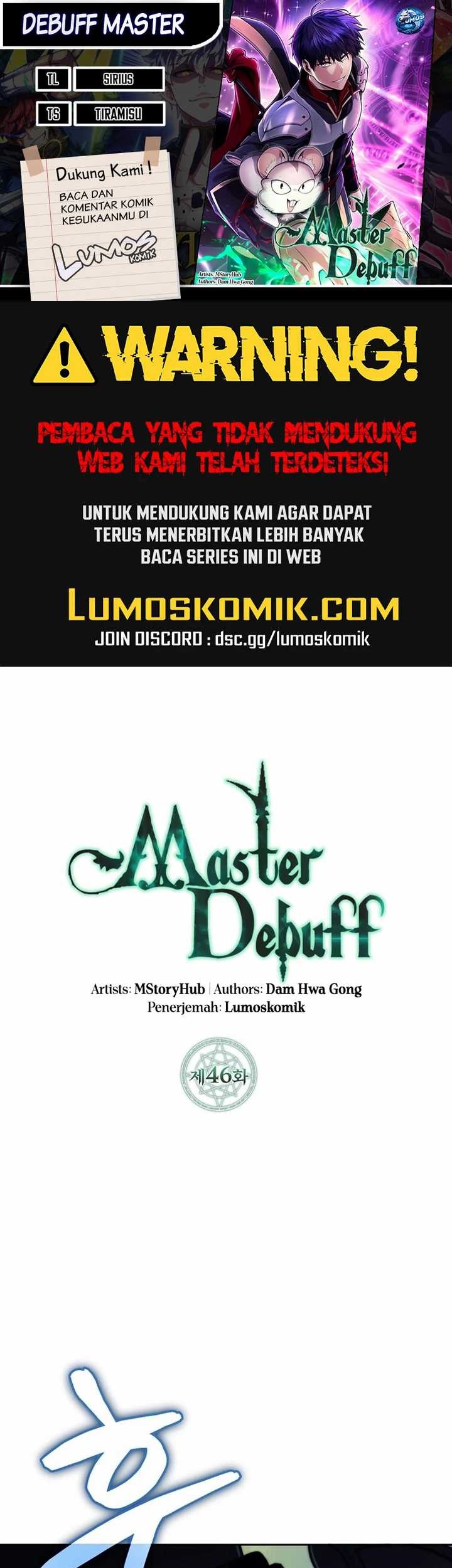 Debuff Master Chapter 46 halaman 1