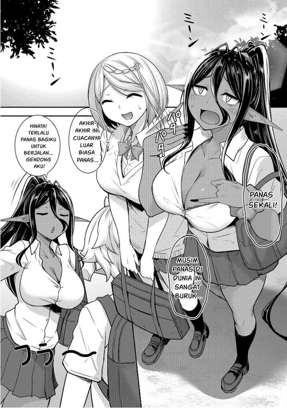 Chotto Dake ai ga Omoi Dark Elf ga Isekai Kara Oikakete Kita Chapter 10 - Halaman 4