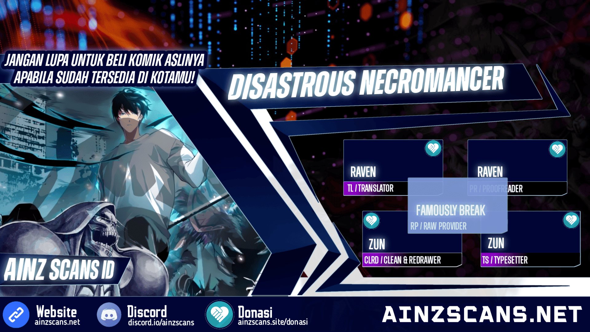 Komik Disastrous Necromancer Chapter 125 gambar 1