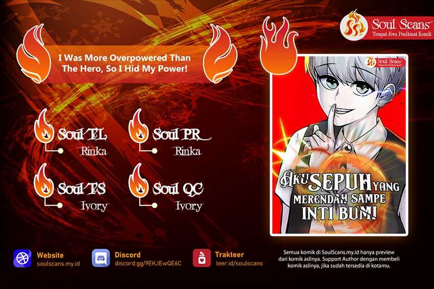 Komik I Was More Overpowered Than The Hero, So I Hid My Power! Chapter 65 gambar 1
