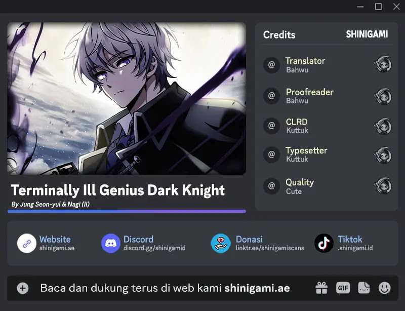 Komik Terminally-Ill Genius Dark Knight Chapter 78 gambar 1