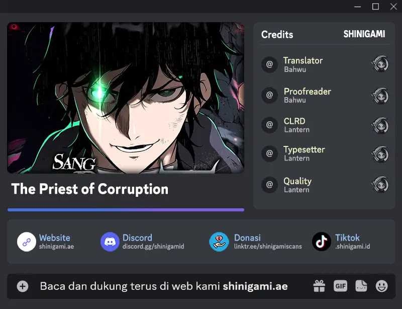 Komik The Priest of Corruption Chapter 58 gambar 1