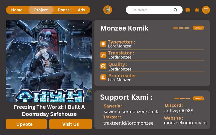 Komik Freezing The World: I Built A Doomsday Safehouse Chapter 340 gambar 1