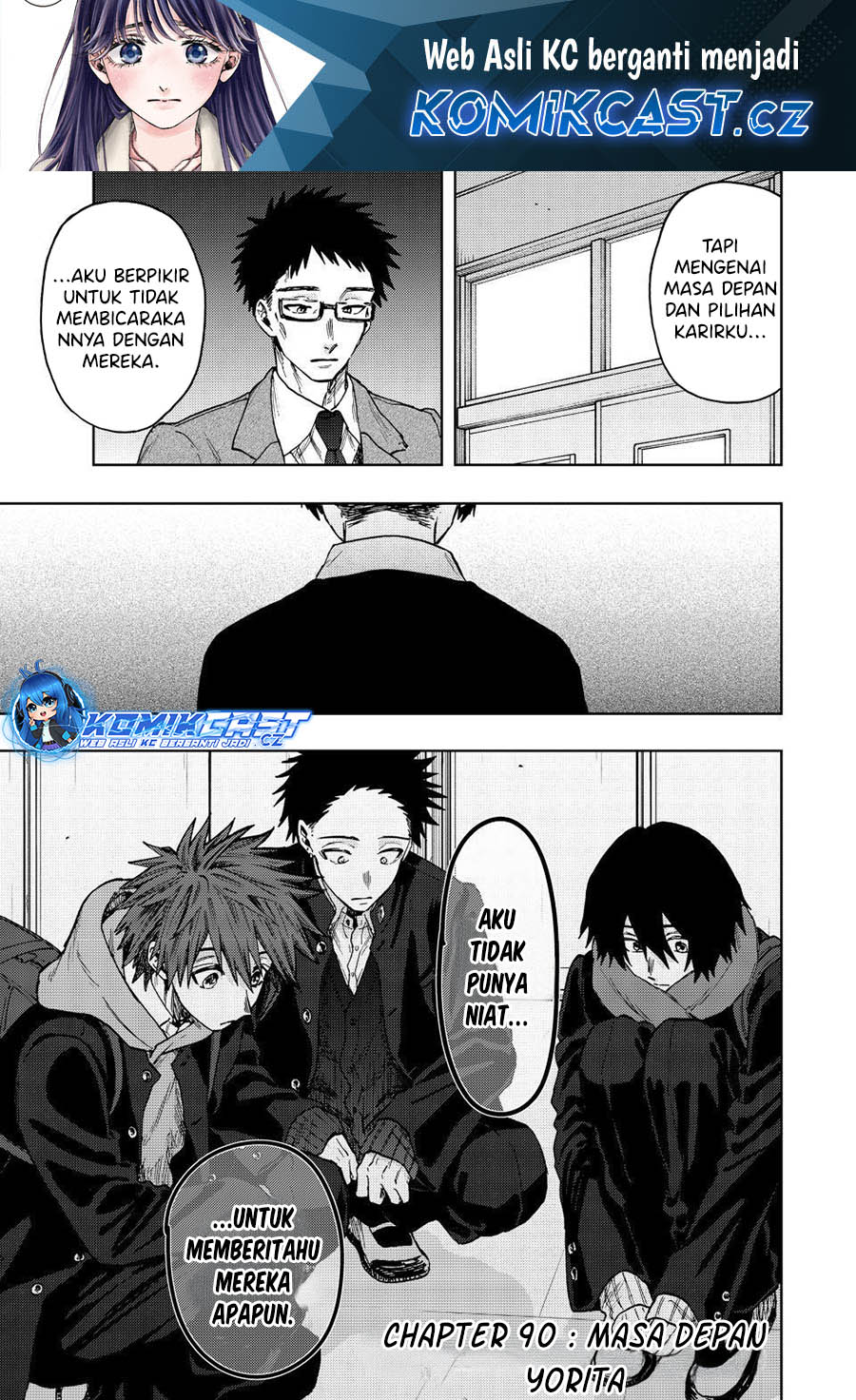 Manga Kaoru Hana wa Rin to Saku Chapter 90 gambar 2