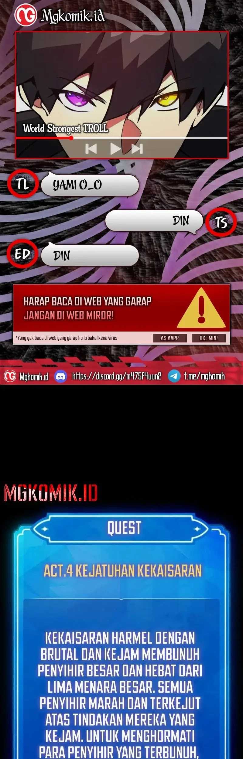 Komik The Game’s Greatest Troll Chapter 106 gambar 1
