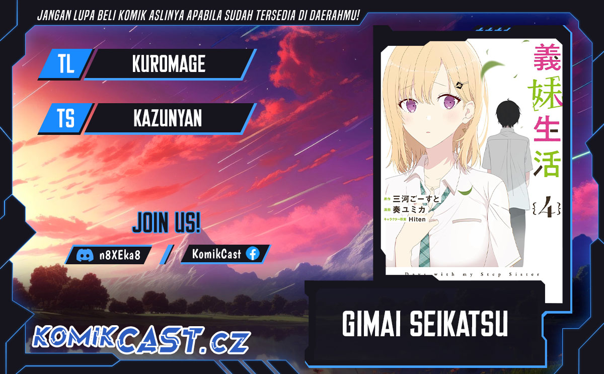 Komik Gimai Seikatsu Chapter 21.1 gambar 1