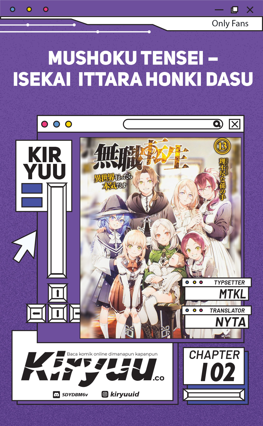 Komik Mushoku Tensei: Isekai Ittara Honki Dasu Chapter 102 gambar 1