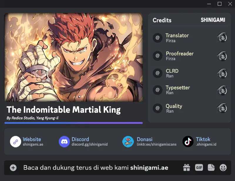 Komik The Indomitable Martial King Chapter 52 gambar 1
