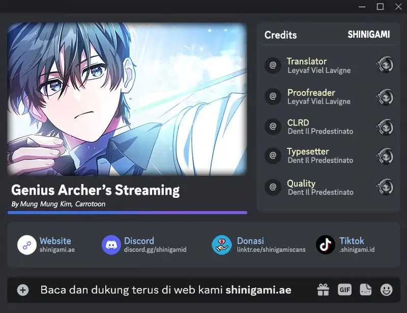 Komik Genius Archer’s Streaming Chapter 48 gambar 1