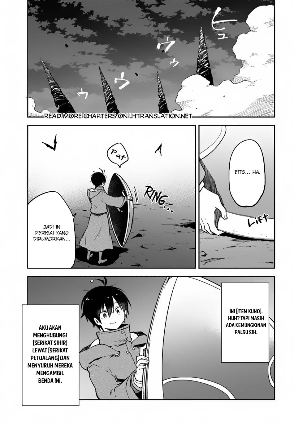Manga Henkyou Gurashi no Maou, Tensei shite Saikyou no Majutsushi ni naru 〜Aisarenagara Nariagaru Moto Maō wa, Ningen o Shiritai〜 Chapter 43 gambar 2