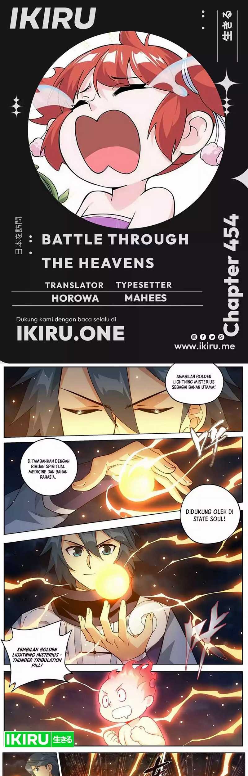 Battle Through the Heavens Chapter 454 halaman 1