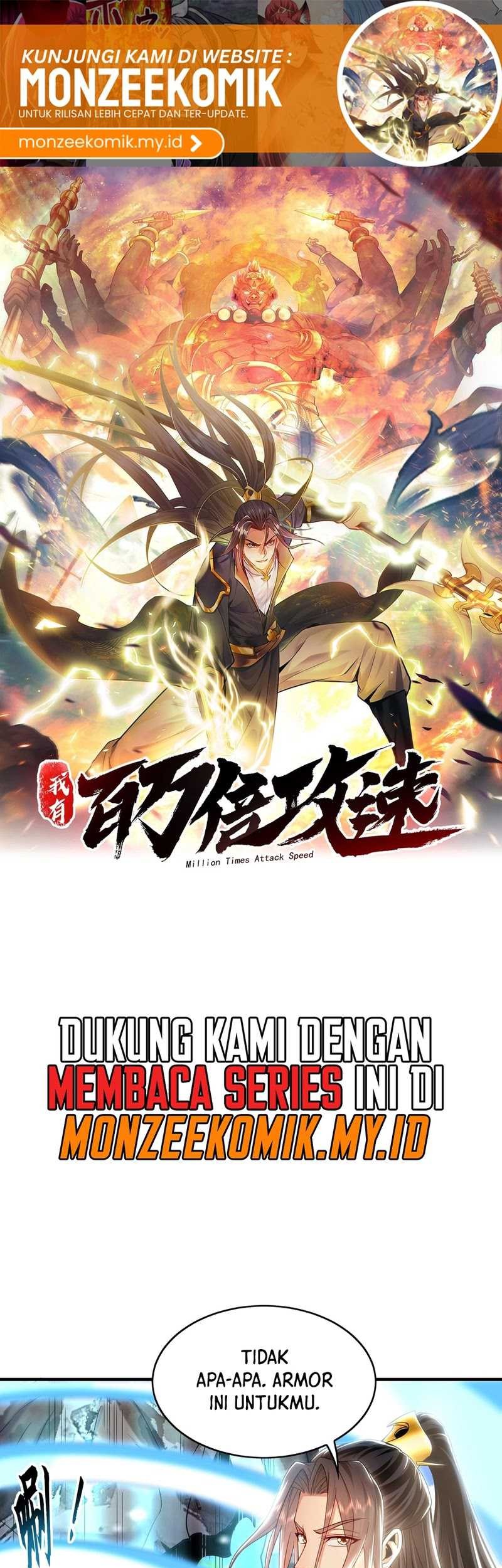 Manhua 1 Million Times Attack Speed Chapter 68 gambar 2