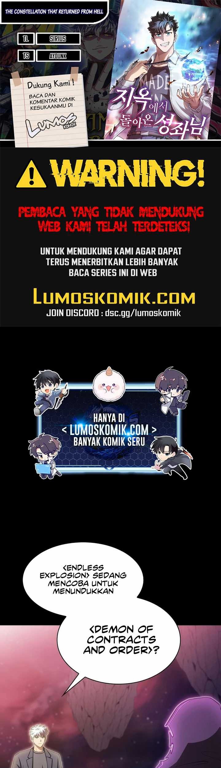 Komik The Constellation that Returned from Hell Chapter 175 gambar 1