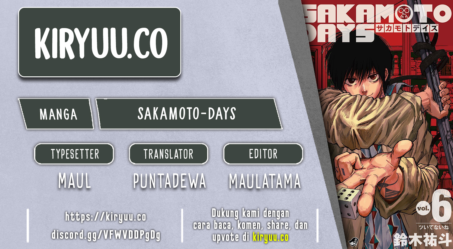 Komik Sakamoto Days Chapter 187 gambar 1